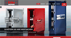 Desktop Screenshot of eibi-tresore.de