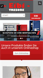Mobile Screenshot of eibi-tresore.de